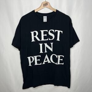 Playboi Carti YVL Opium Rest in Peace Die Lit Whole Lotta Red Tour Merch Tee L